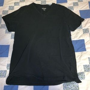 Black v neck t shirt